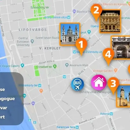 Bpr Lavish In Downtown דירה בודפשט